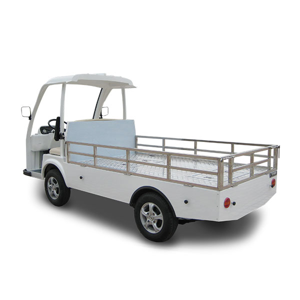 white small electric truck