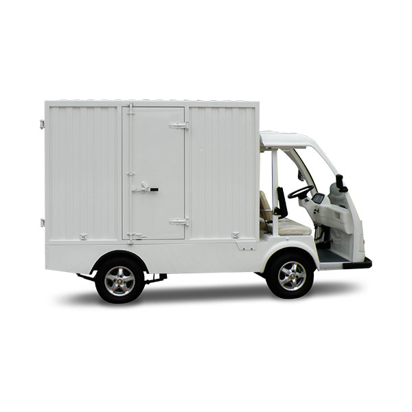 electric cargo truck with steel boxes